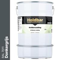 Holdbar Keldercoating Donkergrijs (RAL 7011) 10 kg - thumbnail