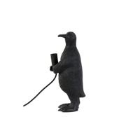 Light & Living Tafellamp 'Penguin' 34cm, kleur Mat Zwart - thumbnail
