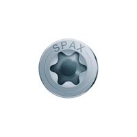 100 Spax schroeven 6x80mm deeldraad verzonken kop T30 - thumbnail