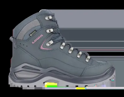 Lowa Renegade Evo GTX Mid Hoge Wandelschoen Dames Steel Blue/Old Rose 7,5