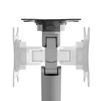 Neomounts ds70-250sl1 desk monitor arm, clamp/grommet, 9 kg, 17" - 35", silver - thumbnail