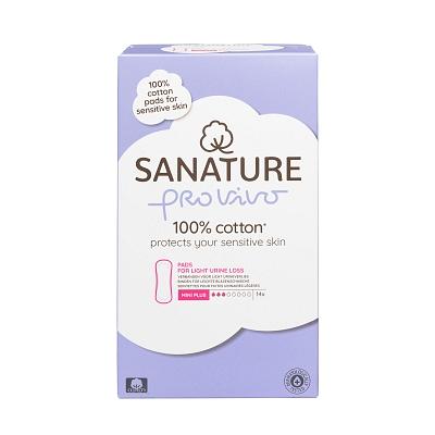 Sanature Pro Vivo 100% Katoen Verbanden voor Urineverlies Mini Plus