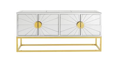 Kare Design Queen Dressoir - B162 X D40 X H77 Cm - Spiegelglas