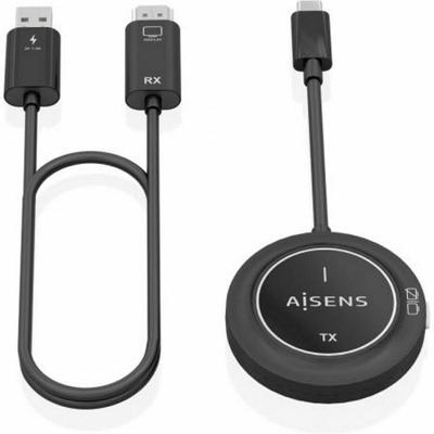 Hdmi Aisens Aswl-h2kc30m003-bk kabel, zwart