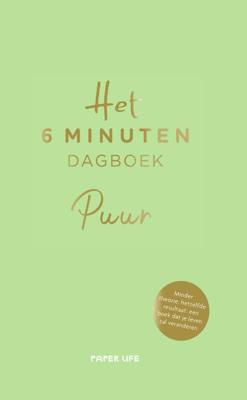 Het 6 minuten dagboek Puur (Hardback)