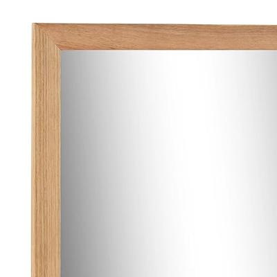 VidaXL Badkamerspiegel 60x12x62 massief walnotenhout