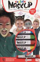 Carioca maquillagestiften Mask Up Party Set, doos met 6 stiften - thumbnail