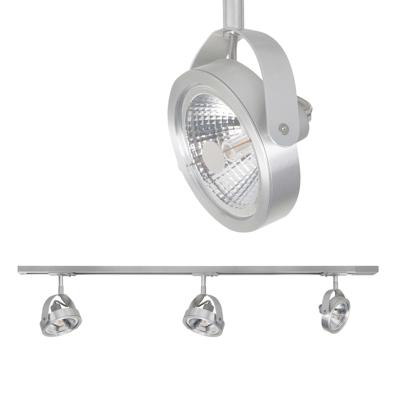 Highlight Railsysteem Trackline 100 cm + 3 Malta spots mat chroom Highlight Railsysteem Trackline 100 cm + 3 Malta spots mat chroom