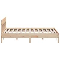 Bedframe zonder matras massief grenenhout 180x200 cm - thumbnail
