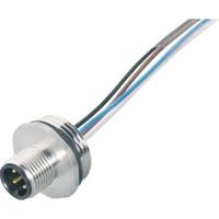binder 76 0431 0111 00012-0200-20 Sensor/actuator connector, niet geassembleerd Aantal polen (sensoren): 12 Flensstekker 1 stuk(s) - thumbnail