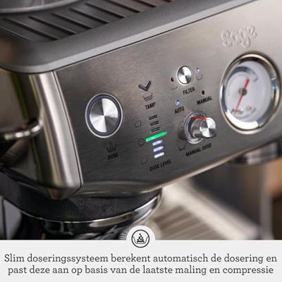 Sage THE BARISTA EXPRESS IMPRESS SES876BTR4 Espresso apparaat Zwart - thumbnail