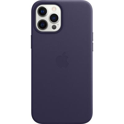 Apple Leather MagSafe Case iPhone 12 Pro Max Deep Violet