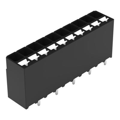 WAGO 2086-1130/300-000 Printklem 1.50 mm² Aantal polen 10 Zwart 1 stuk(s)