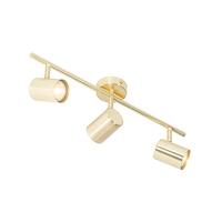 QAZQA Moderne plafondlamp messing 3-lichts verstelbaar - Jeana - thumbnail