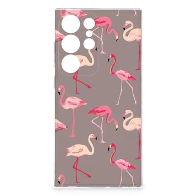 Samsung Galaxy S24 Ultra | TPU Hoesje | Flamingo