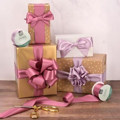 Vaessen Creative • satijnlint 20mx25mm oudroze