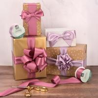 Vaessen Creative • satijnlint 20mx25mm oudroze - thumbnail