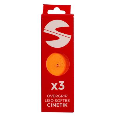 PACK OF 3 OVERGRIPS SMOOTH SOFTEE CINETIK