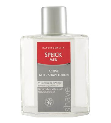 Man active aftershave lotion