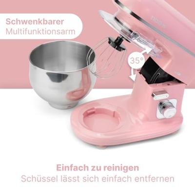 Clatronic KM 3711 keukenmachine 1100 W 5 l Roze