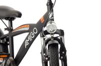 AMIGO Roady 26 Inch Jongens Terugtraprem Zwart/Oranje - thumbnail