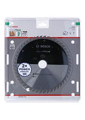 Bosch Accessories 2608837714 2608837714 Hardmetaal-cirkelzaagblad 210 x 30 mm Aantal tanden: 48 1 stuk(s) Bosch Accessories 2608837714 2608837714 Hardmetaal-cirkelzaagblad 210 x 30 mm Aantal tanden: 48 1 stuk(s)