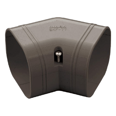Airco Vlakke Bocht 45 Graden - Bruin (skf-77-b)