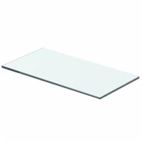 Wandschap transparant 40x15 cm glas - thumbnail