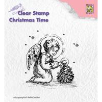 Nellie's Choice • christmas time clear stamps christmas birds - thumbnail