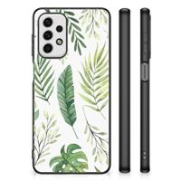 Samsung Galaxy A23 Bloemen Hoesje Leaves - thumbnail
