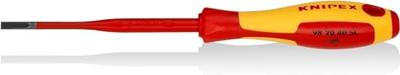 Knipex Schroevendraaier sleuf 4,0x0,8 mm VDE - 98 20 40 SL - 982040SL