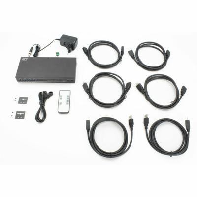 ACT 2 poorts Dual HMDI 4K KVM switch