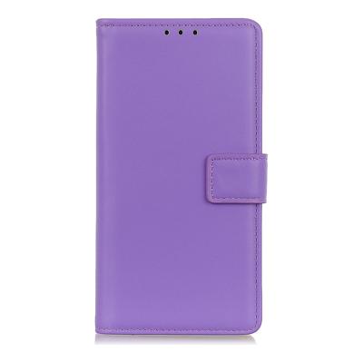 Shop4 - Samsung Galaxy A30s Hoesje - Wallet Case Business Paars