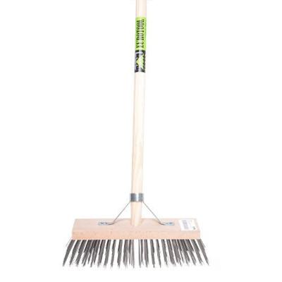 MM Eurotool Staaldraad bezem 30cm mm steel 140cm