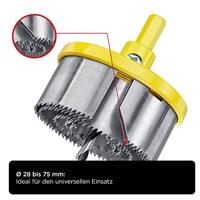 kwb 498500 Gatenzaag 5-delig 28 mm, 35 mm, 50 mm, 68 mm, 75 mm 1 stuk(s) - thumbnail