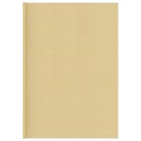 VidaXL Tenttapijt 400x800 cm hdpe beige - thumbnail