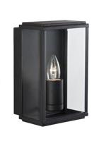 Searchlight Huisjes muurlampBox - 8204BK - thumbnail