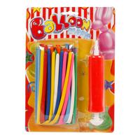 Modelleerbare Ballonnen met Pomp, 20st. - thumbnail