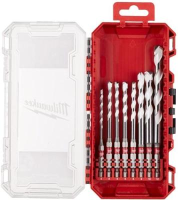 Milwaukee Accessoires Milwaukee shockwave multi materiaalboren set (4/5/5/6/6/8/10/12) - 4932493871 Milwaukee Accessoires Milwaukee shockwave multi materiaalboren set (4/5/5/6/6/8/10/12) - 4932493871