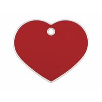Naamplaatje Imarc Heart Rood - thumbnail