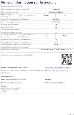 CrossClimate 2 SUV XL 3PMSF