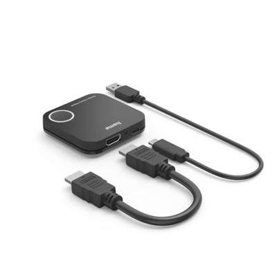 Hama Wireless-Display-Adapter, HDMI™, Full-HD 1080p, inkl. Kabel Draadloos Full HD presentatiesysteem 30 m 1920 x 1080 Pixel
