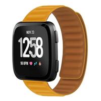 Fitbit Versa 3/4 & Sense 1/2 - Siliconen Loop bandje - Oker - thumbnail