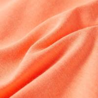 Kindershirt met kapmouwen 128 neonoranje - thumbnail