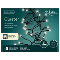Lumineo Kerstverlichting cluster 448led warm-wit - thumbnail