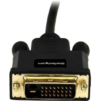Startech.com 91 cm Mini DisplayPort-naar-DVI kabel - mini DisplayPort DVI kabel computermonitorkabel 1920 x 1200 - mDP-naar-DVI kabel - Mini DisplayPort-kabel - Zwart (MDP2DVIMM3B)