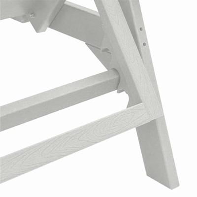 Ligstoel 2 pcs Wit 195,5 x 53 x 98,5 cm Polyetheen