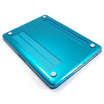 MacBook Pro Retina 13.3 inch Kristal structuur hard Kunststof Hoesje / Case (baby blauw) - thumbnail