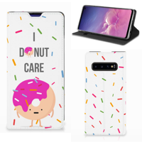Samsung Galaxy S10 | Flip Style Cover | Donut Roze - thumbnail