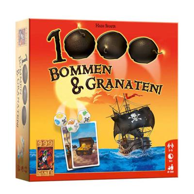 999 Games 1000 Bommen & Granaten! Dobbelspel